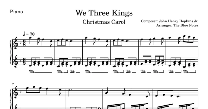 We Three Kings - Christmas Carol