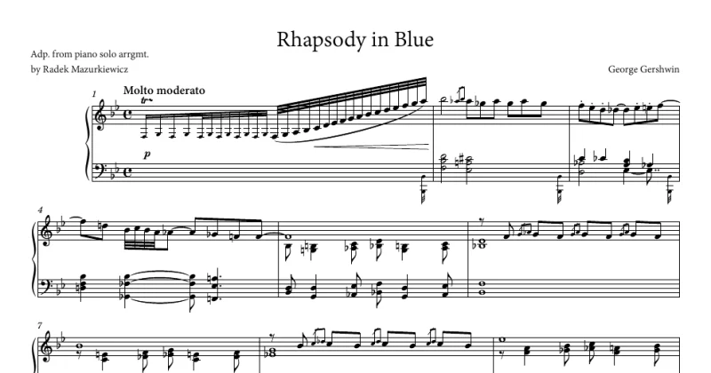 Rhapsody in Blue - Gershwin
