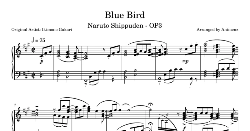 Blue Bird - Naruto Shippuden