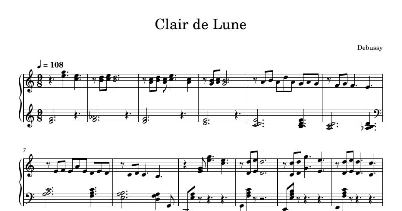 Clair de Lune