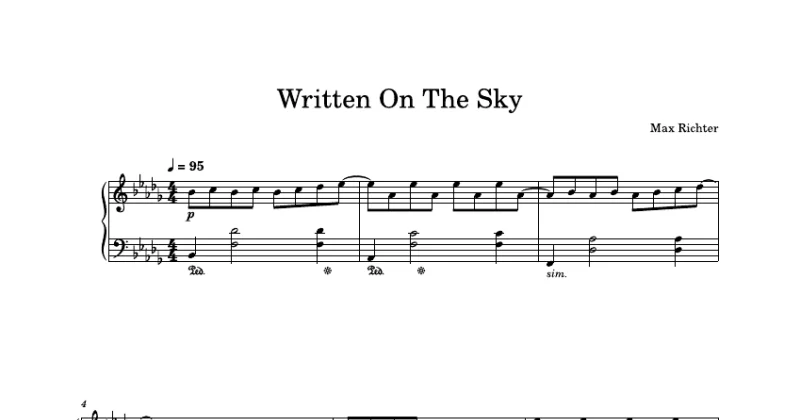 Written on the Sky