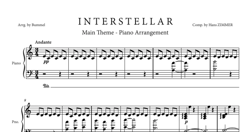 Interstellar - Main Theme
