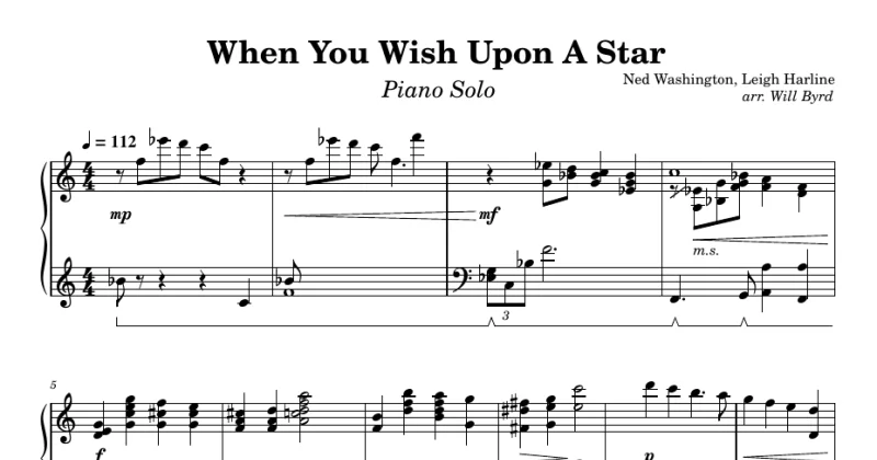 When You Wish Upon A Star - Disney Intro