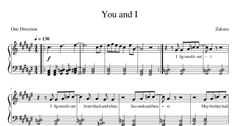 You & I