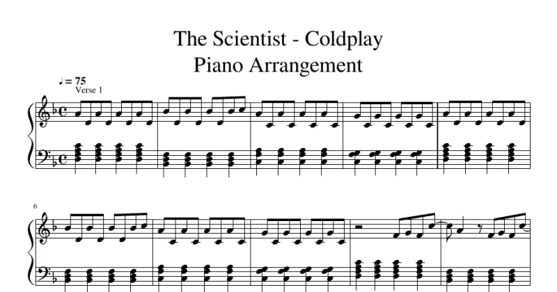 The Scientist - Coldplay