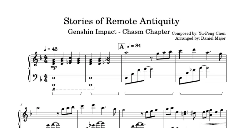 Stories of Remote Antiquity
