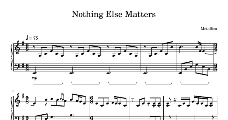 Nothing Else Matters