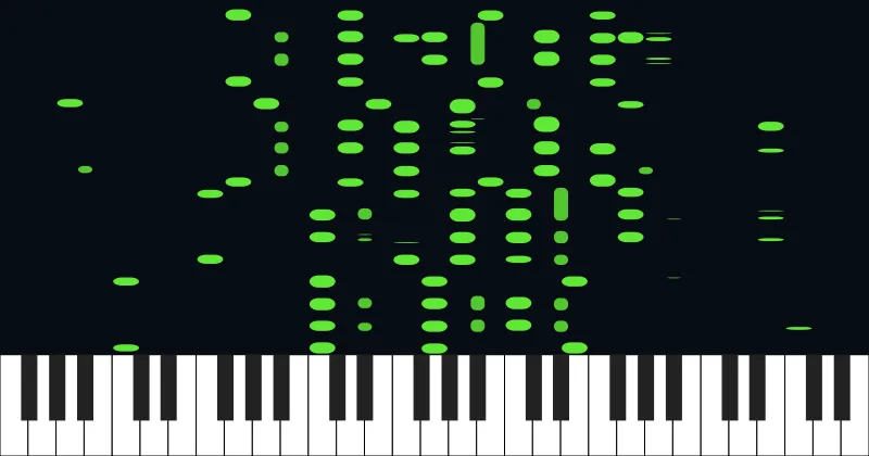 Bee but on piano