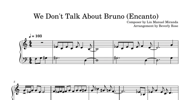 We Don't Talk About Bruno (Encanto)