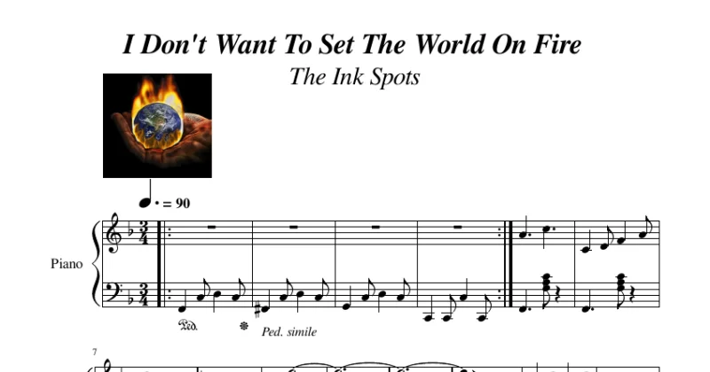 I Dont Want To Set The World On Fire