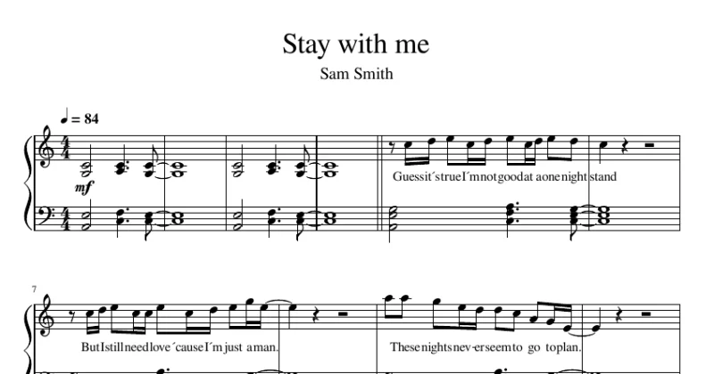 Stay With Me