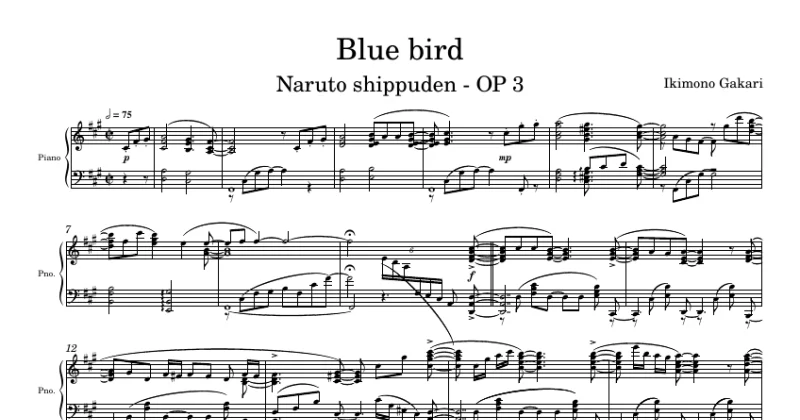 Blue bird, Naruto Shippuden