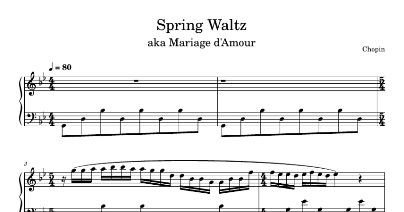 Mariage d'Amour - Paul De Senneville